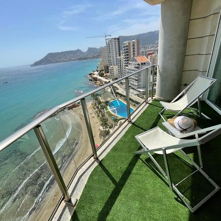 Clp- Primera Linea Vistas Piscina Y Parking Calpe Exterior foto