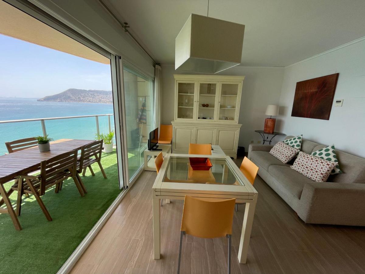 Clp- Primera Linea Vistas Piscina Y Parking Calpe Exterior foto