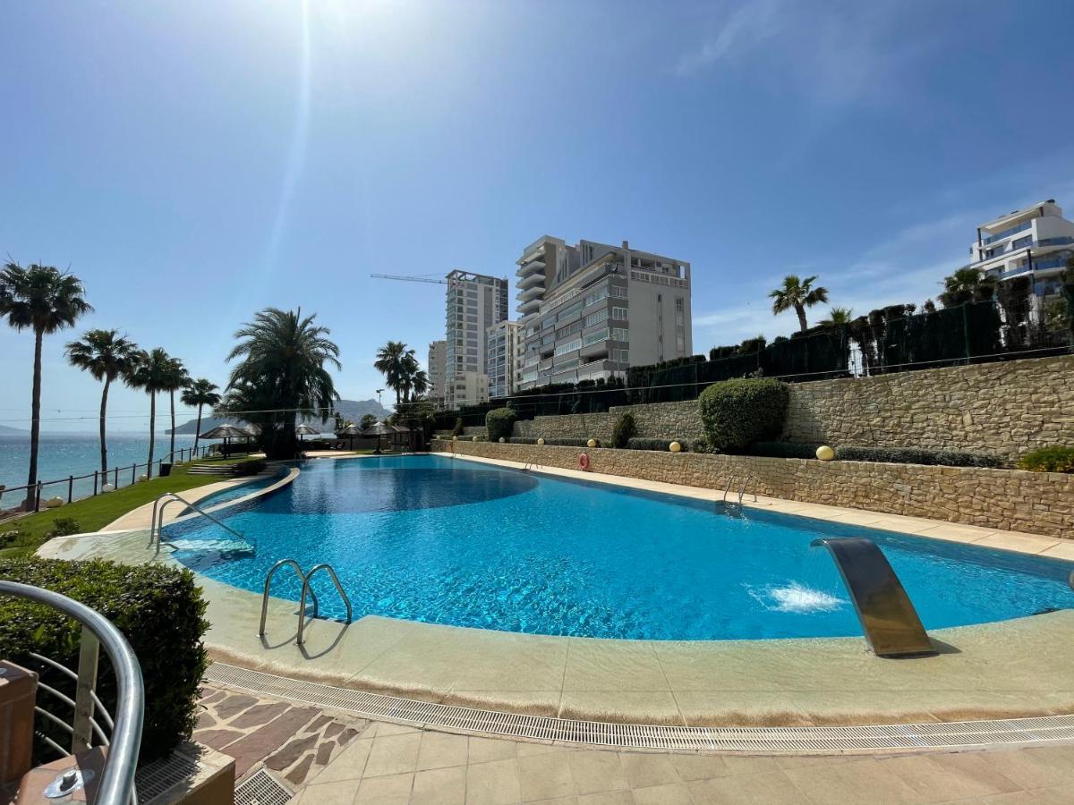 Clp- Primera Linea Vistas Piscina Y Parking Calpe Exterior foto