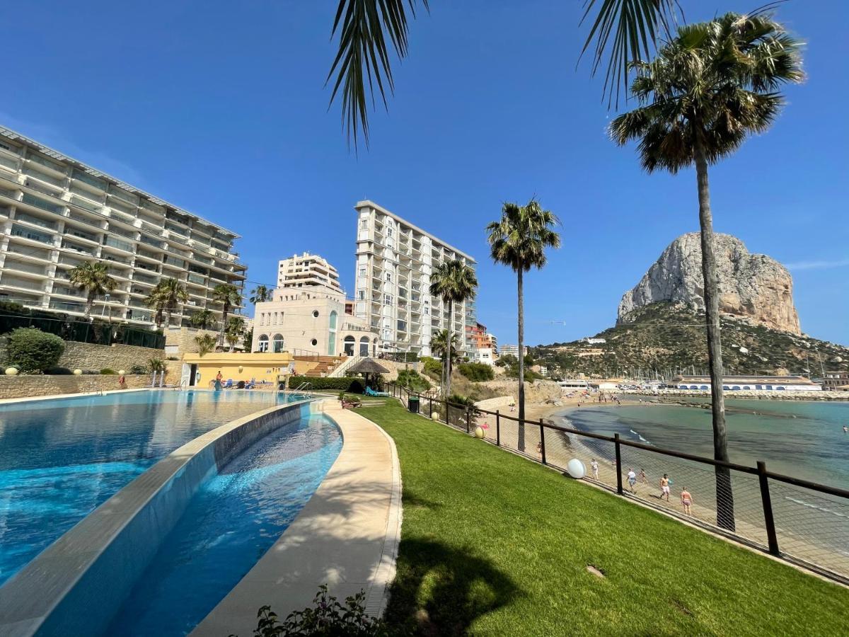 Clp- Primera Linea Vistas Piscina Y Parking Calpe Exterior foto
