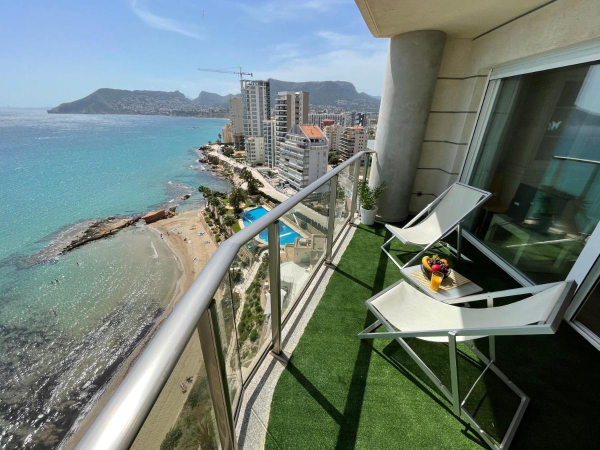 Clp- Primera Linea Vistas Piscina Y Parking Calpe Exterior foto